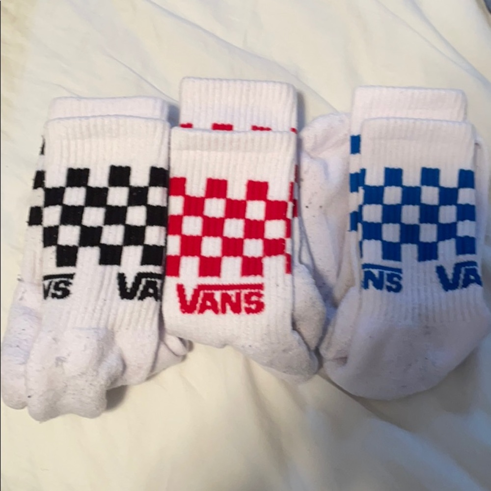 Set of 3 Vans Checked Socks